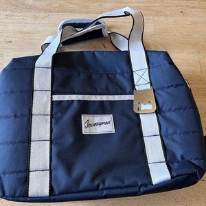 Journeyman Navy Quilted Cooler
